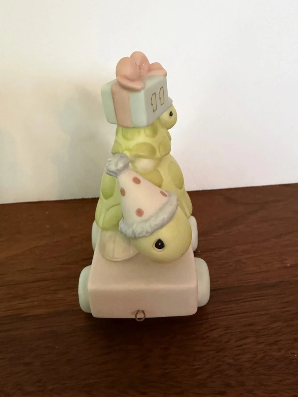 Precious Moments 11th Birthday Train Turtle 1998 Figurine 488003. Take Your Time